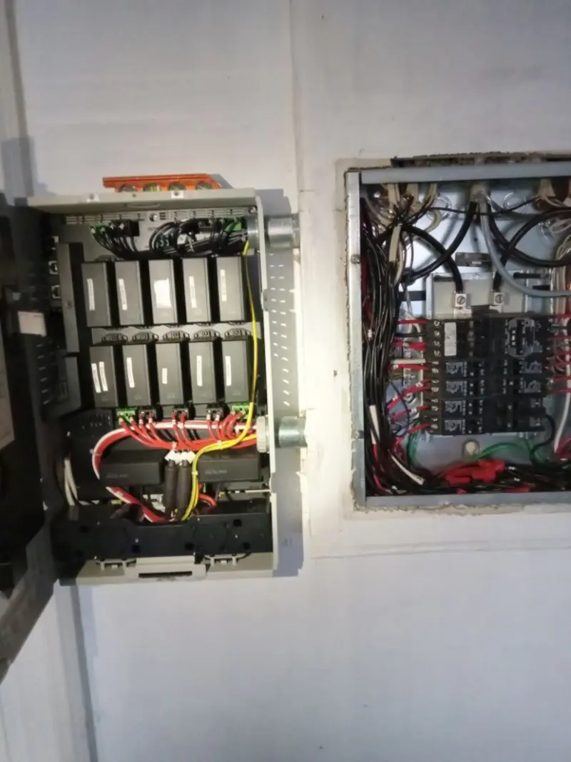 Electrical panel upgrade completed for Commercial Electrician Services in Lake Delton